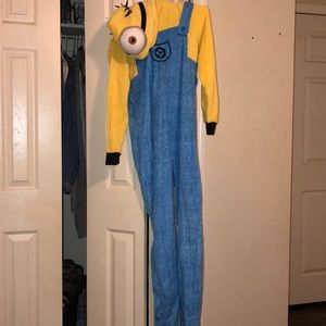 Girls Junior Minion Onesie